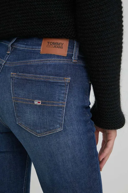 granatowy Tommy Jeans jeansy