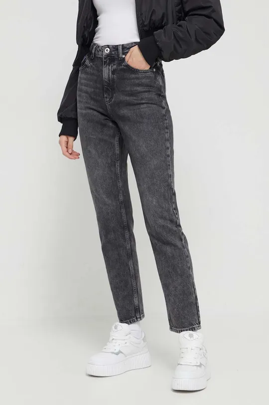 γκρί Τζιν παντελόνι Karl Lagerfeld Jeans Γυναικεία