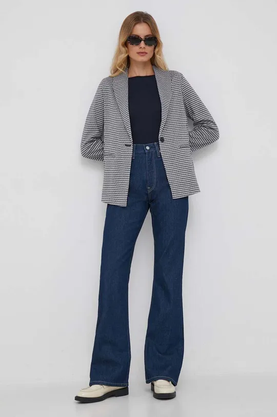 Джинси Calvin Klein Jeans AUTHENTIC BOOTCUT темно-синій