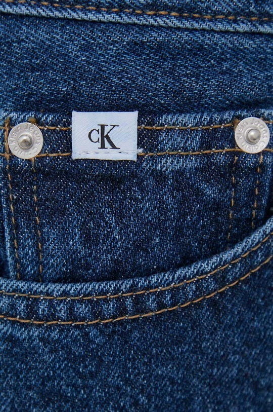 granatowy Calvin Klein Jeans jeansy