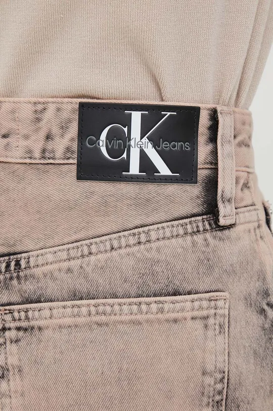 różowy Calvin Klein Jeans jeansy