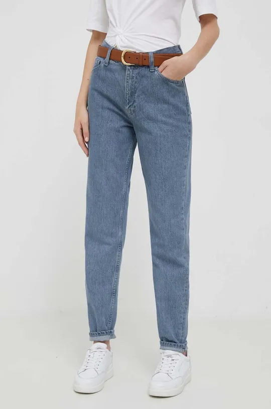 szary Calvin Klein Jeans jeansy Damski