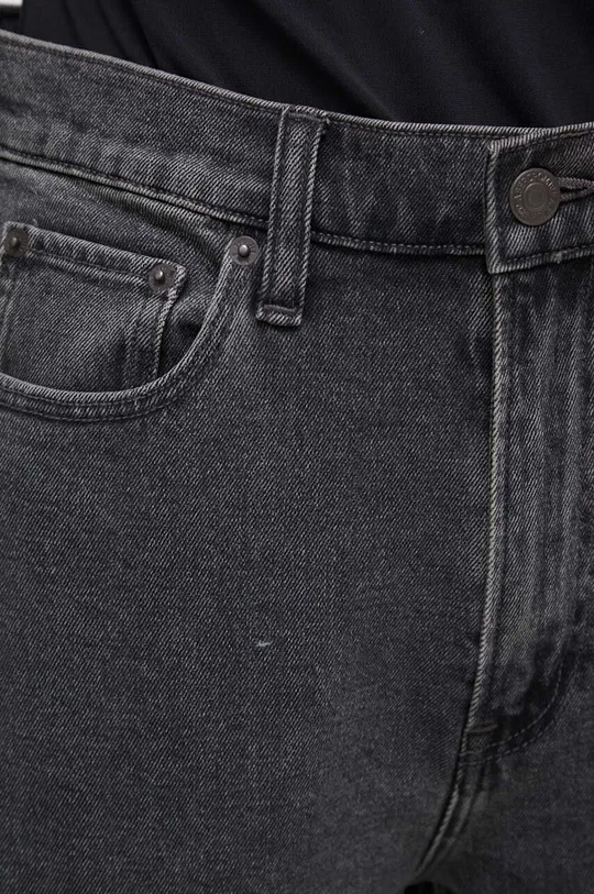 szary Abercrombie & Fitch jeansy