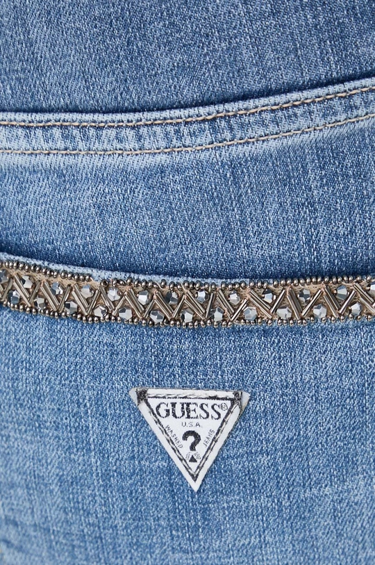 niebieski Guess jeansy