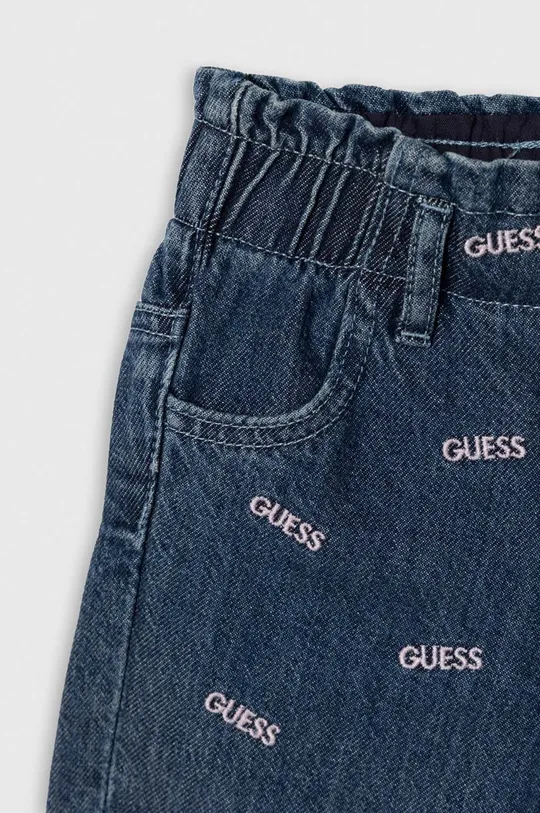 Guess jeansy granatowy