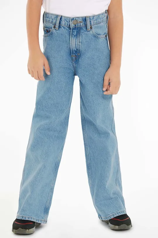 блакитний Дитячі джинси Tommy Hilfiger Mabel Для дівчаток