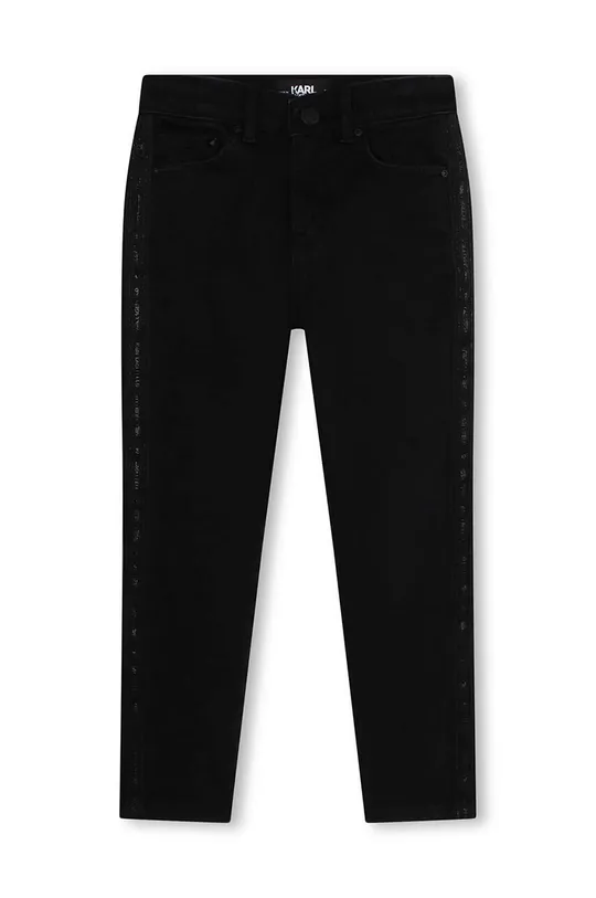 чорний Дитячі джинси Karl Lagerfeld Для дівчаток