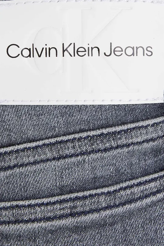 szary Calvin Klein Jeans jeansy dziecięce
