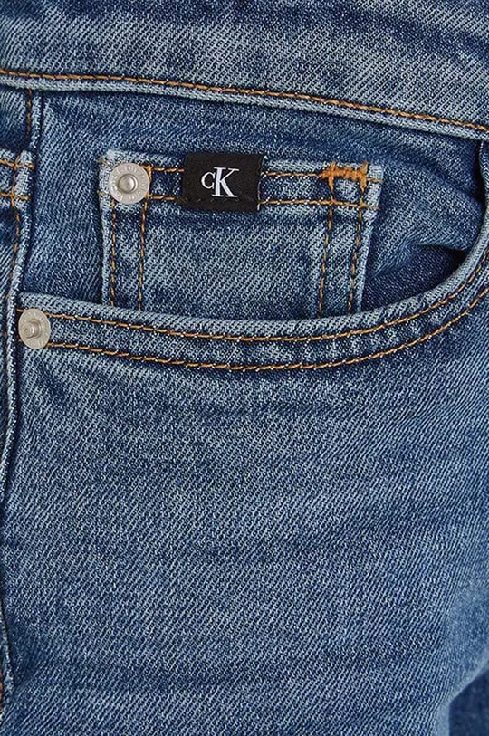 modra Otroške kavbojke Calvin Klein Jeans