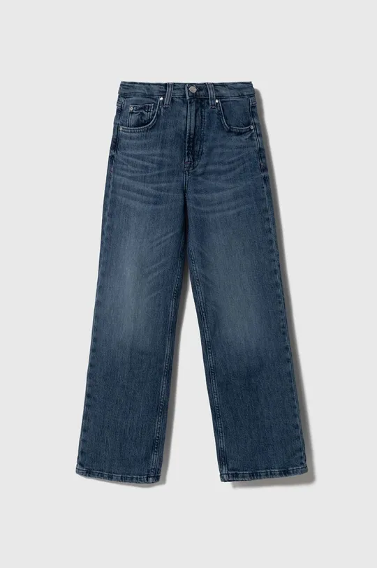 niebieski Guess jeansy dziecięce 90s Dziewczęcy