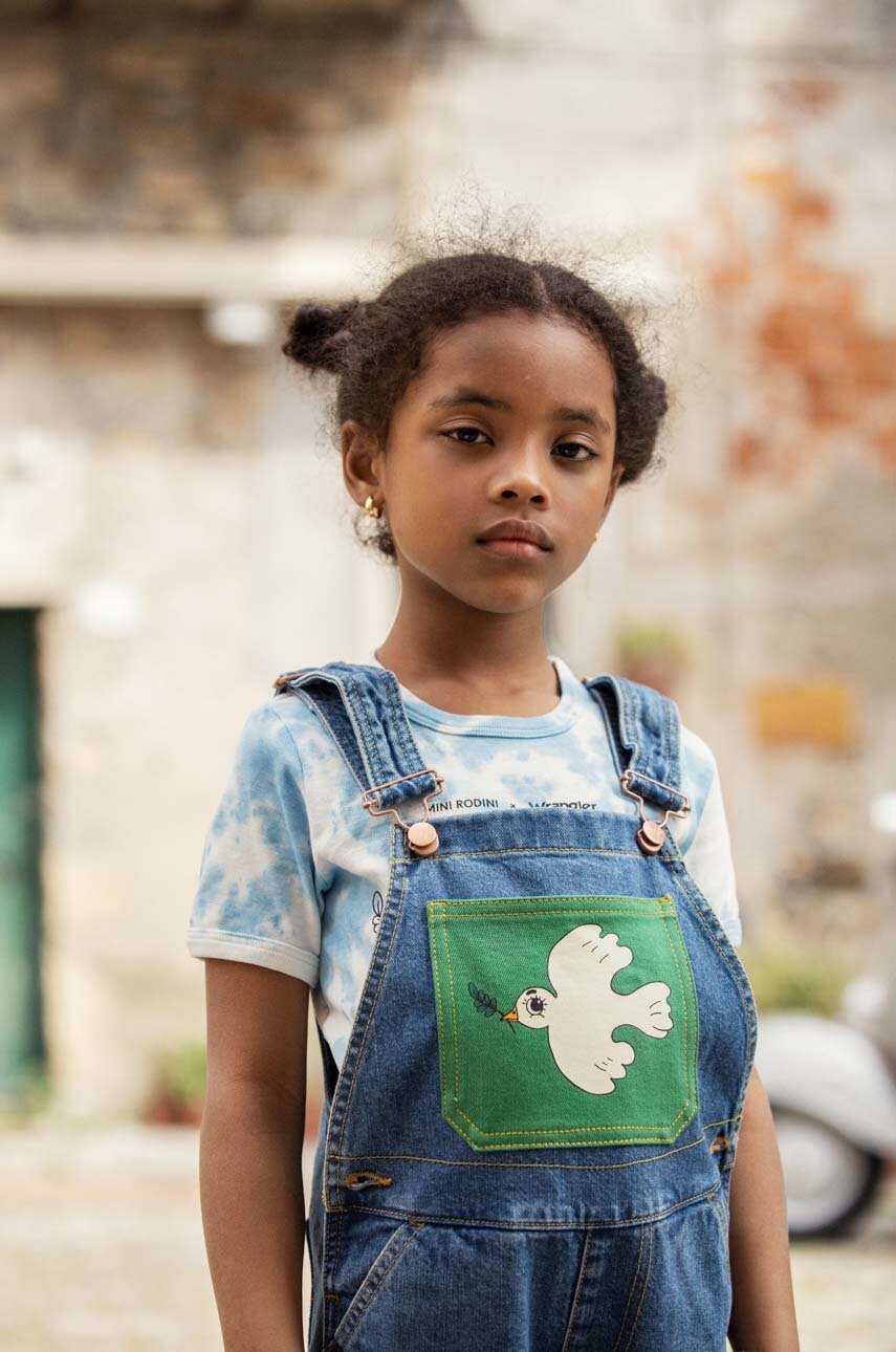 Mini Rodini jeansy dziecięce Mini Rodini x Wrangler