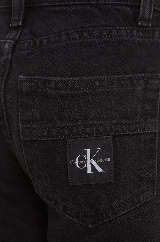 črna Otroške kavbojke Calvin Klein Jeans
