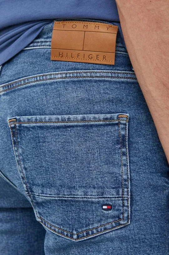 niebieski Tommy Hilfiger jeansy Denton