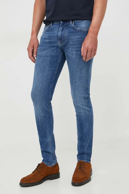 niebieski Tommy Hilfiger jeansy Layton Męski