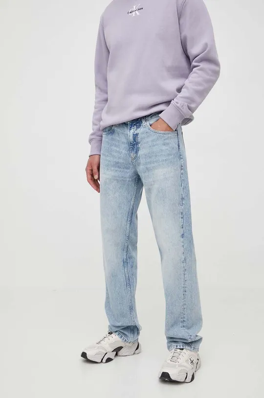 kék Calvin Klein Jeans farmer Férfi