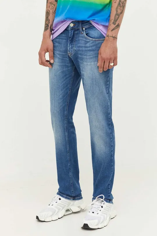 μπλε Τζιν παντελόνι Tommy Jeans SCANTON Ανδρικά