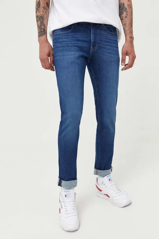 granatowy Tommy Jeans jeansy Scanton Męski