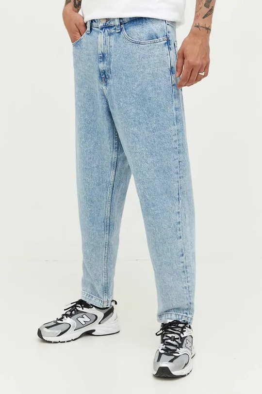niebieski Tommy Jeans jeansy Męski