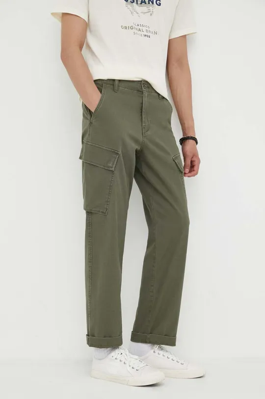zielony Levi's spodnie XX TAPER CARGO Męski
