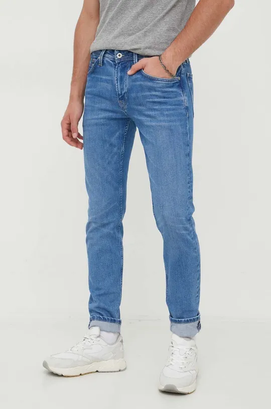 μπλε Τζιν παντελόνι Pepe Jeans HATCH REGULAR Ανδρικά