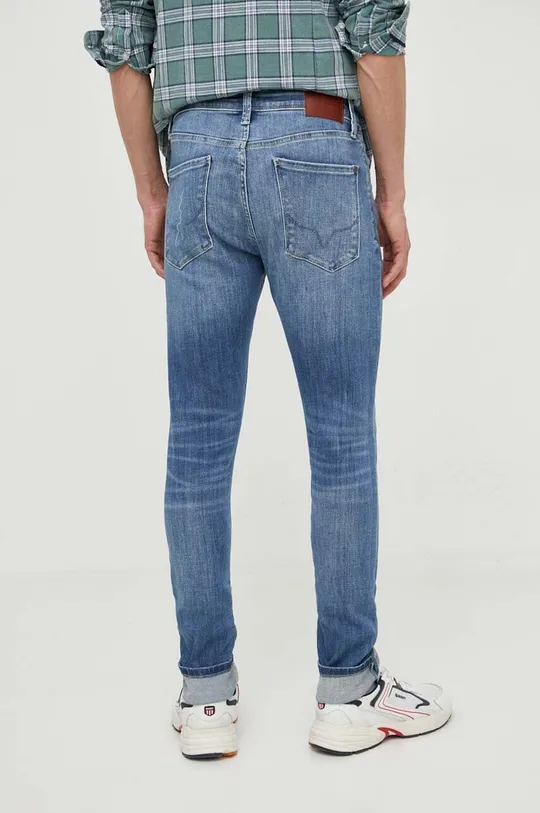 Τζιν παντελόνι Pepe Jeans Mason  Κύριο υλικό: 93% Βαμβάκι, 5% Πολυεστέρας, 2% Σπαντέξ Φόδρα τσέπης: 65% Πολυεστέρας, 35% Βαμβάκι