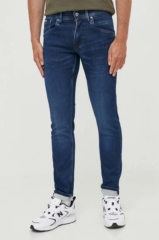 σκούρο μπλε Τζιν παντελόνι Pepe Jeans Track Ανδρικά
