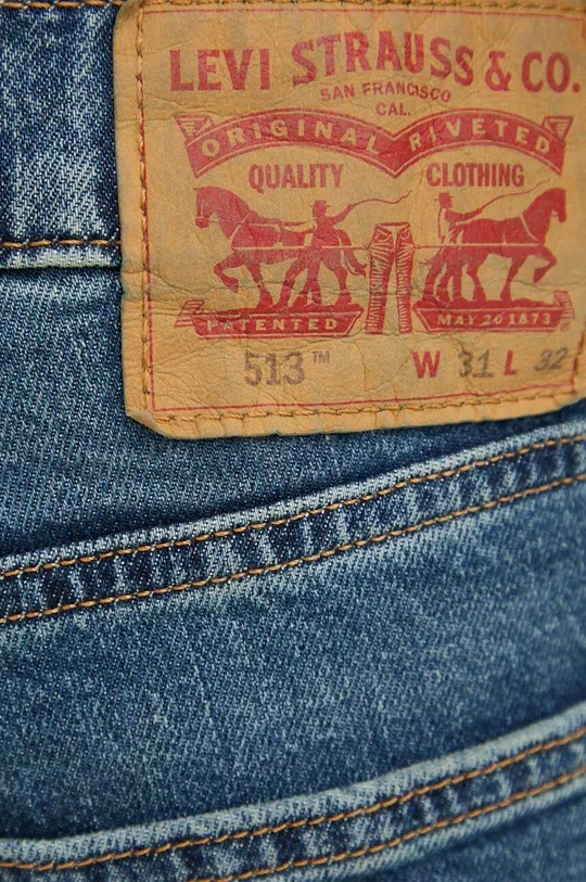 mornarsko plava Traperice Levi's 513 SLIM STRAIGHT