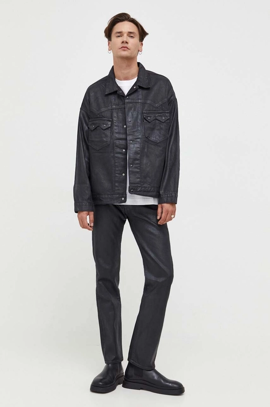 Levi's spodnie bawełniane 501 54 czarny