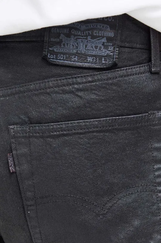 czarny Levi's spodnie bawełniane 501 54