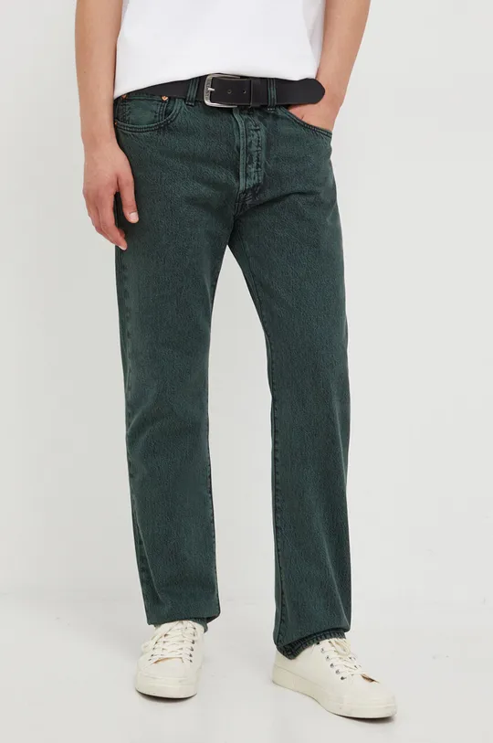 zielony Levi's jeansy 501 Męski