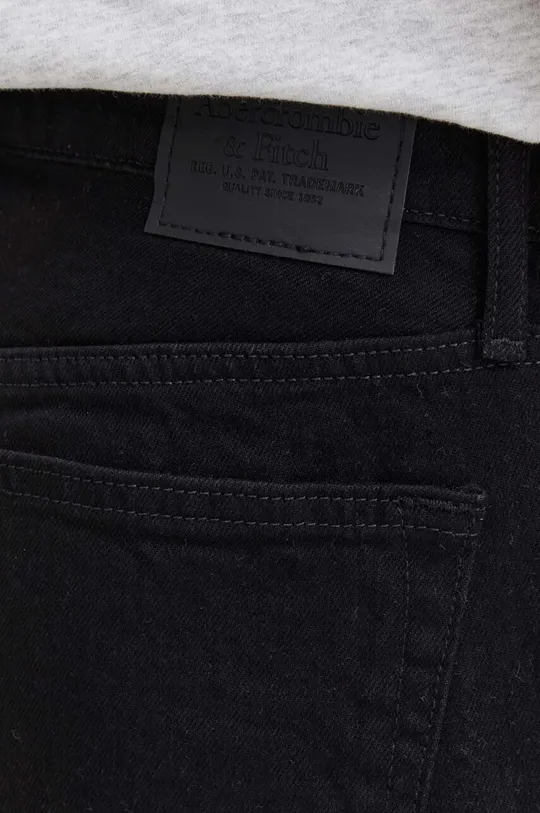 czarny Abercrombie & Fitch jeansy 90's