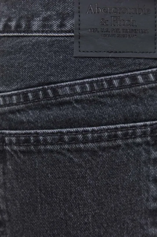 czarny Abercrombie & Fitch jeansy 90S