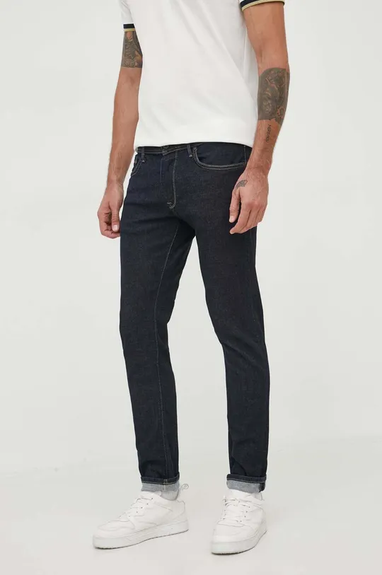 σκούρο μπλε Τζιν παντελόνι Pepe Jeans STANLEY Ανδρικά