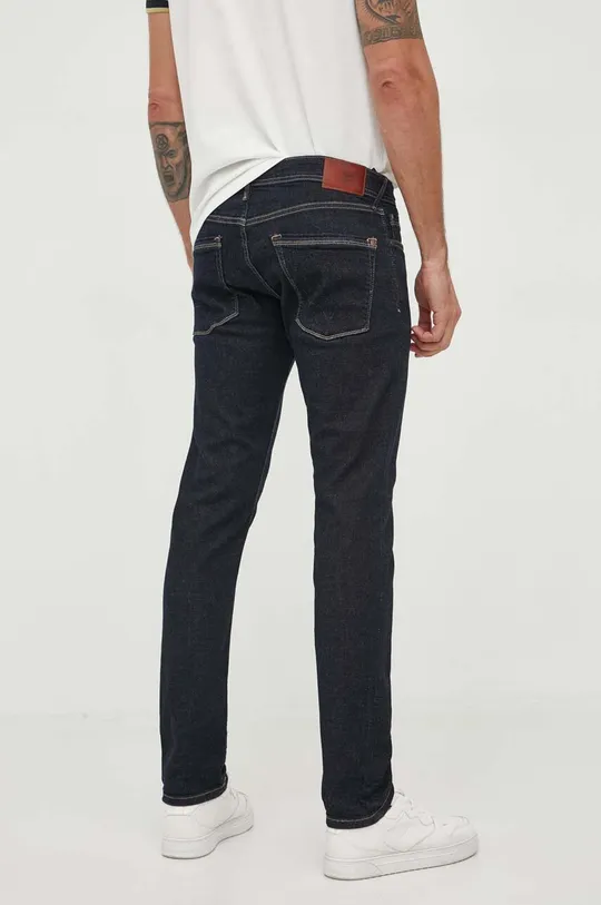 Pepe Jeans jeansy STANLEY Materiał zasadniczy: 93 % Bawełna, 5 % Poliester, 2 % Elastan, Wstawki: 65 % Poliester, 35 % Bawełna