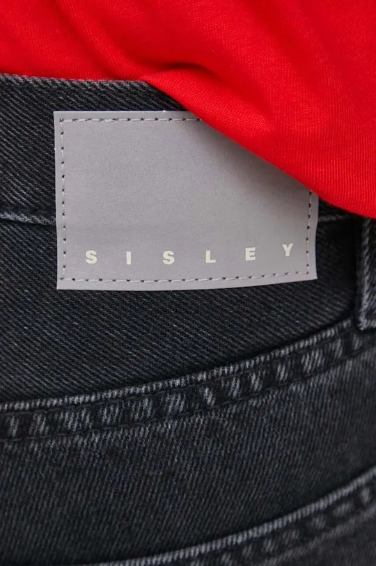 czarny Sisley jeansy Liverpool