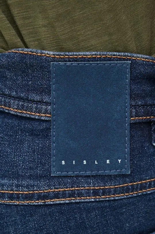 granatowy Sisley jeansy Stockholm