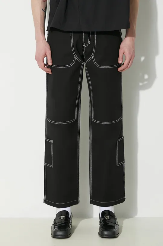 černá Džíny PLEASURES Ultra Utility Pants
