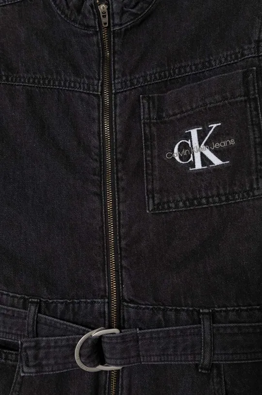 чорний Дитячий комбінезон Calvin Klein Jeans