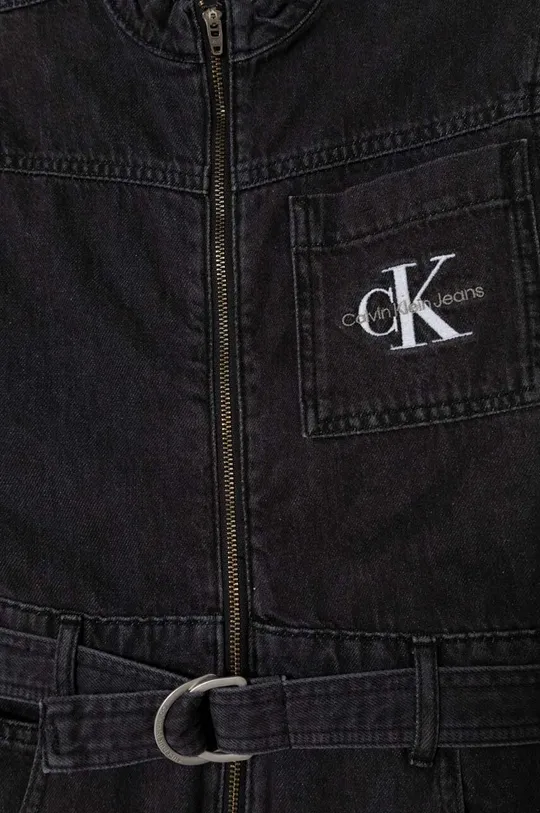 crna Dječji kombinezon Calvin Klein Jeans