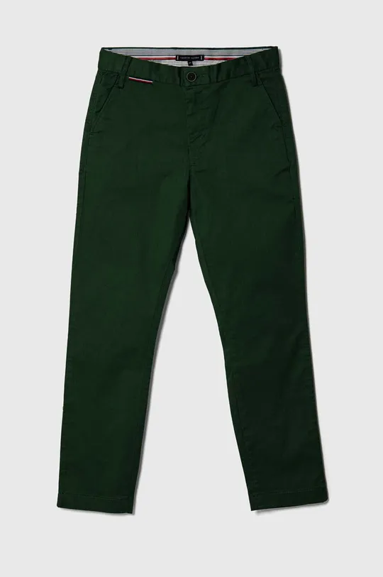 zielony Tommy Hilfiger spodnie dziecięce Chłopięcy