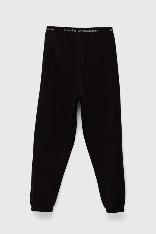 Calvin Klein Jeans spodnie dresowe dziecięce czarny