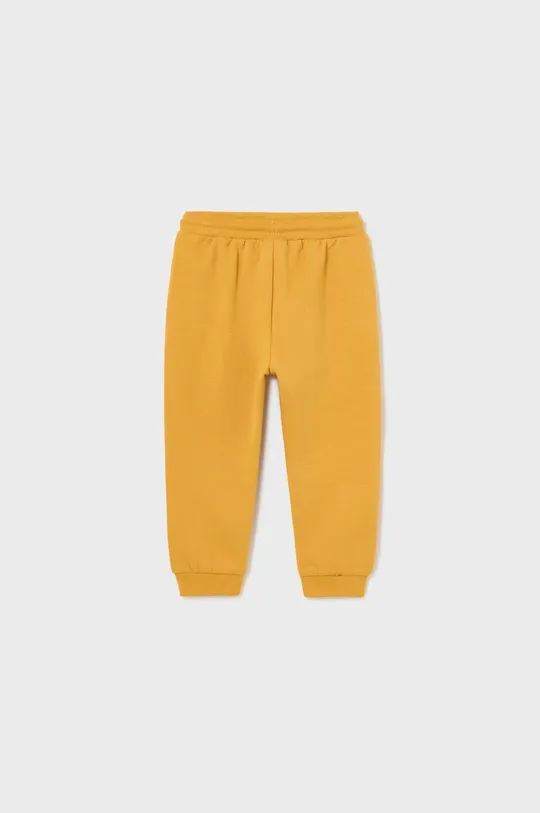Mayoral spodnie dresowe niemowlęce żółty