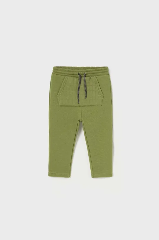 zielony Mayoral spodnie dresowe niemowlęce Chłopięcy