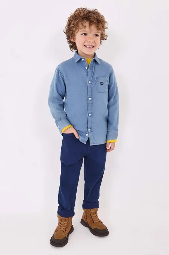 темно-синій Дитячі штани Mayoral Для хлопчиків