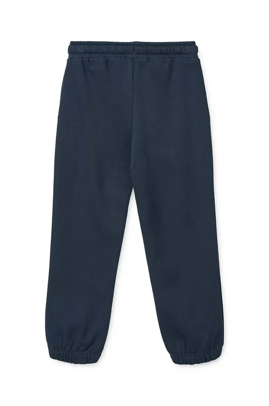 Дитячі бавовняні штани Liewood темно-синій