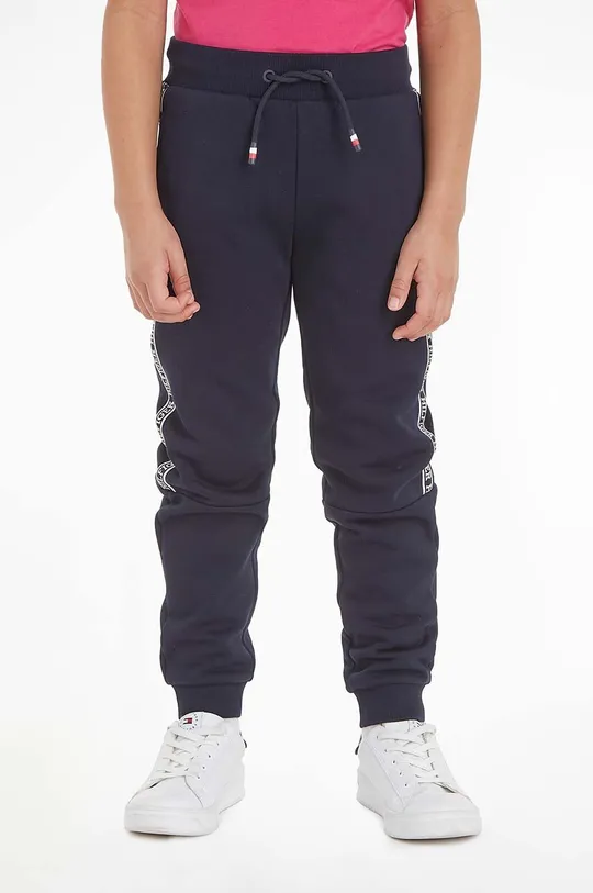 тёмно-синий Детские спортивные штаны Tommy Hilfiger Для мальчиков