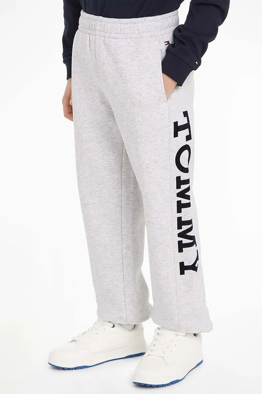 сірий Дитячі спортивні штани Tommy Hilfiger Для хлопчиків