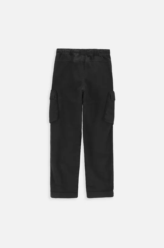 Детские хлопковые брюки Coccodrillo чёрный