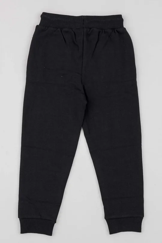 Παιδικό βαμβακερό παντελόνι zippy μαύρο