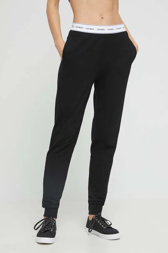 crna Homewear hlače Guess Ženski